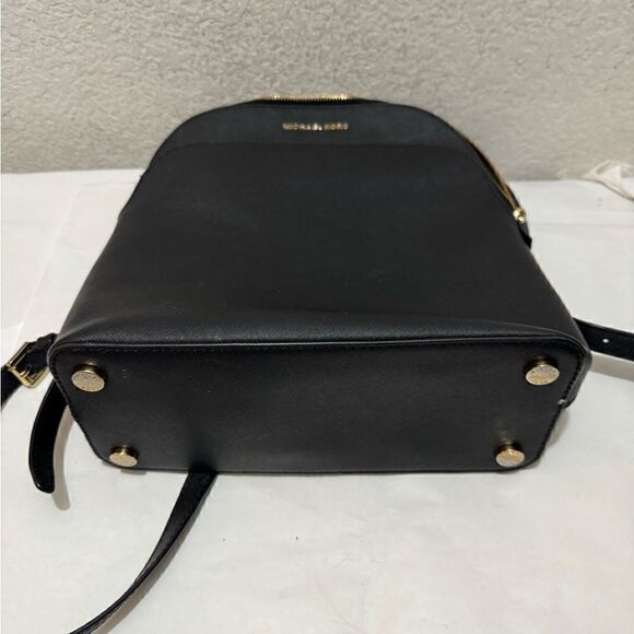 Michael Kors saffiano Black Emmy Leather Backpack main image 7